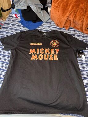 Mickey Mouse Black Graphic Tee